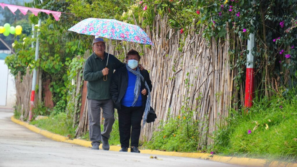 Finalizan proyecto de pavimentación de una calle en aldea Las Lagunas ...
