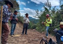 Con sus propios recursos, vecinos finalizan proyecto de empedrado en Tacaná San Marcos