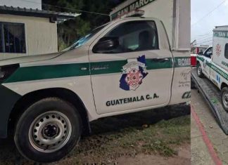 Apoyo municipal en reparación de unidad de Bomberos Municipales Departamentales.