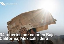 Baja California suma 34 muertes por calor y triplica la cifra de todo 2025