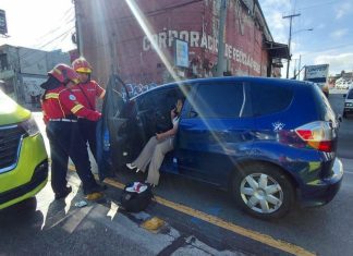 Mujer y menor sobreviven a un intento de asalto en la ciudad capital de Guatemala
