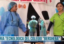 Feria tecnológica del Colegio Bersheba destaca el aprendizaje práctico de estudiantes en San Lorenzo San Marcos