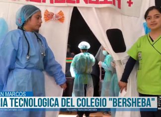 Feria tecnológica del Colegio Bersheba destaca el aprendizaje práctico de estudiantes en San Lorenzo San Marcos