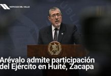 “Sí hubo presencia militar”: Arévalo reconoce que el Ejército participó en los hechos de Huité, donde murieron ocho personas