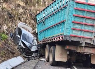Colisión múltiple de vehículos en la RN-14 deja una persona fallecida y seis heridas